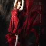 Photo of Girl dancing in red dress